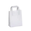Kép 1/4 - Papírtáska 180x80x220 mm (10 db) FEHÉR