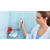 Kép 2/6 - tesa® ALUXX sarok zuhanykosár, krómozott alumínium, ragasztós rögzítésű