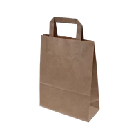 Papírtáska 180x80x220 mm (10 db) BARNA