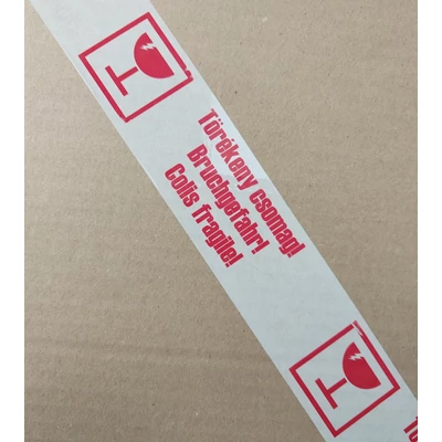 törékeny szalag, áruvédelem,fragile